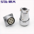 P32 Circular Aviation Connector,PLS-32 Output Type APEX Metal Connector for Servo Motor